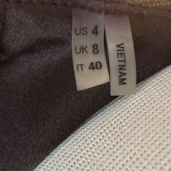 Tahari Dress Blackish Grey Dress - Size 4 - Picture 5 of 5